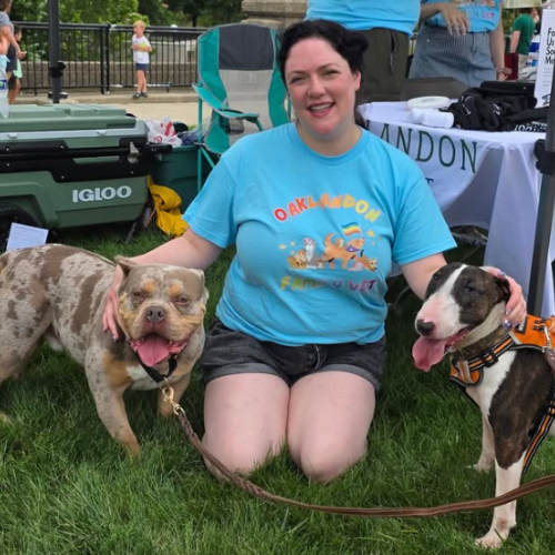 patient with dogs